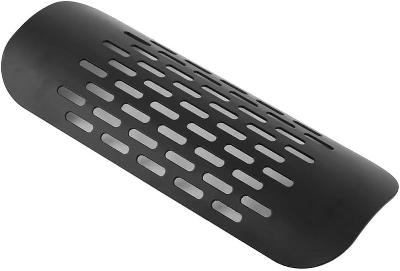 Chiffonade Motorcycle Heat Guard Metal Exhaust Durability Ventilation Hole Muffler Guard Universal Scratch Mar-Proof For Motorcycle(Black) - Image 1